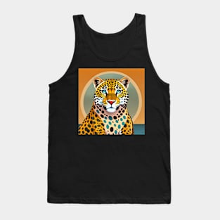 Leopard Painting Tank Top